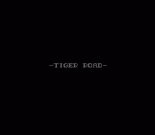 jeu Tora eno Michi - Tiger Road